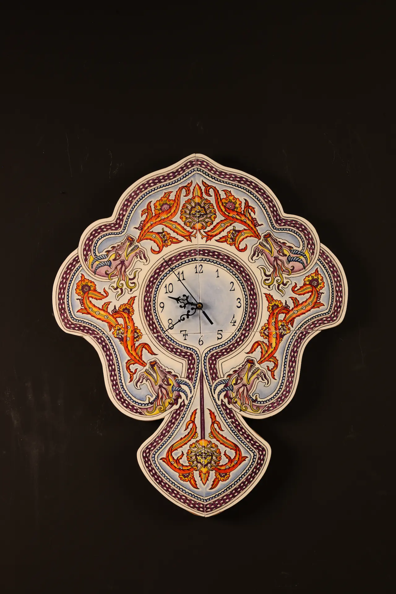 Fire – Ceramic Tile, 60x55cm, 2024